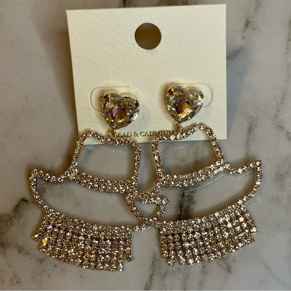 Cowgirl earrings